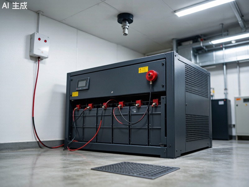 Fire detection and suppression system for LiFePO4 battery installation
