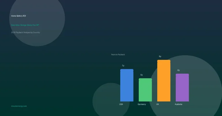 Home Battery ROI Calculator: Does Solar Storage Really Pay Off?