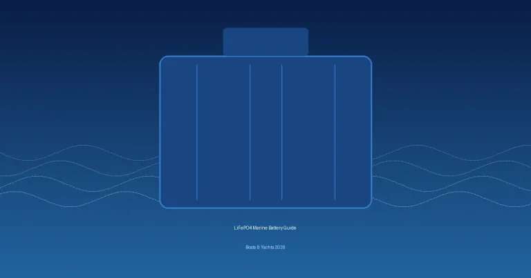Marine Battery Guide: LiFePO4 for Boats and Yachts in 2026