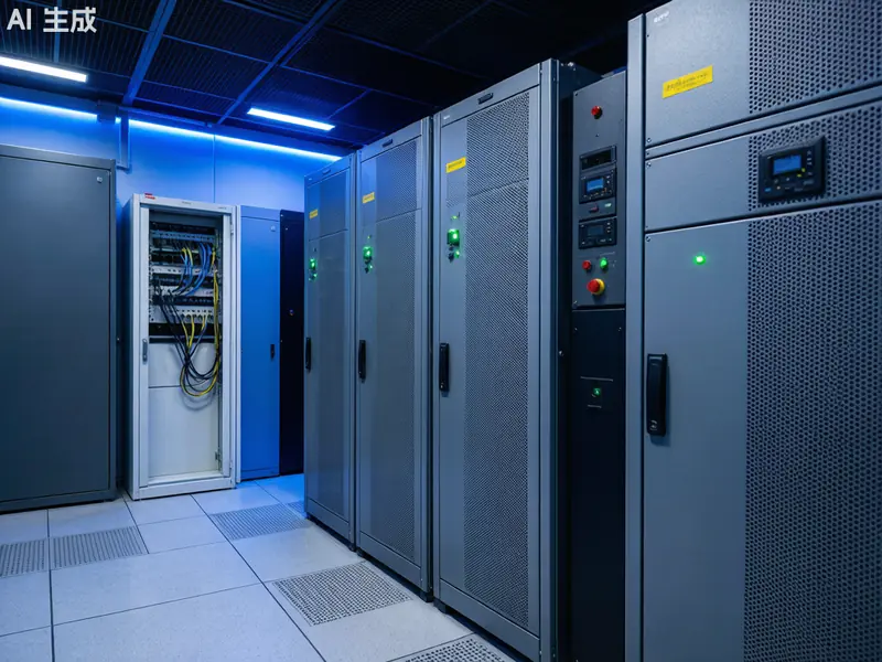 LiFePO4 battery equipment room at telecom base station