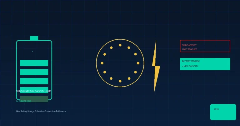 Grid Connection Capacity Limits Europe 2026 - How Battery Storage Solves Connection Bottleneck