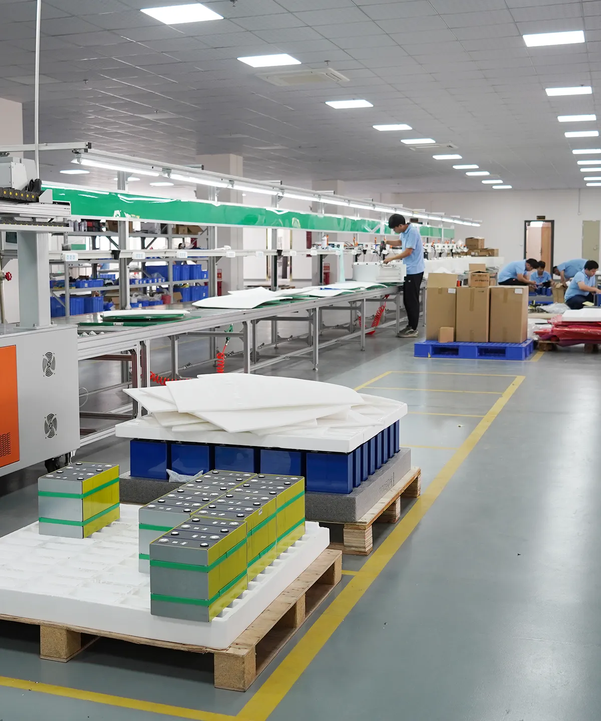 LiFePO4-batterijproductie- en opslagfaciliteit van INSUM